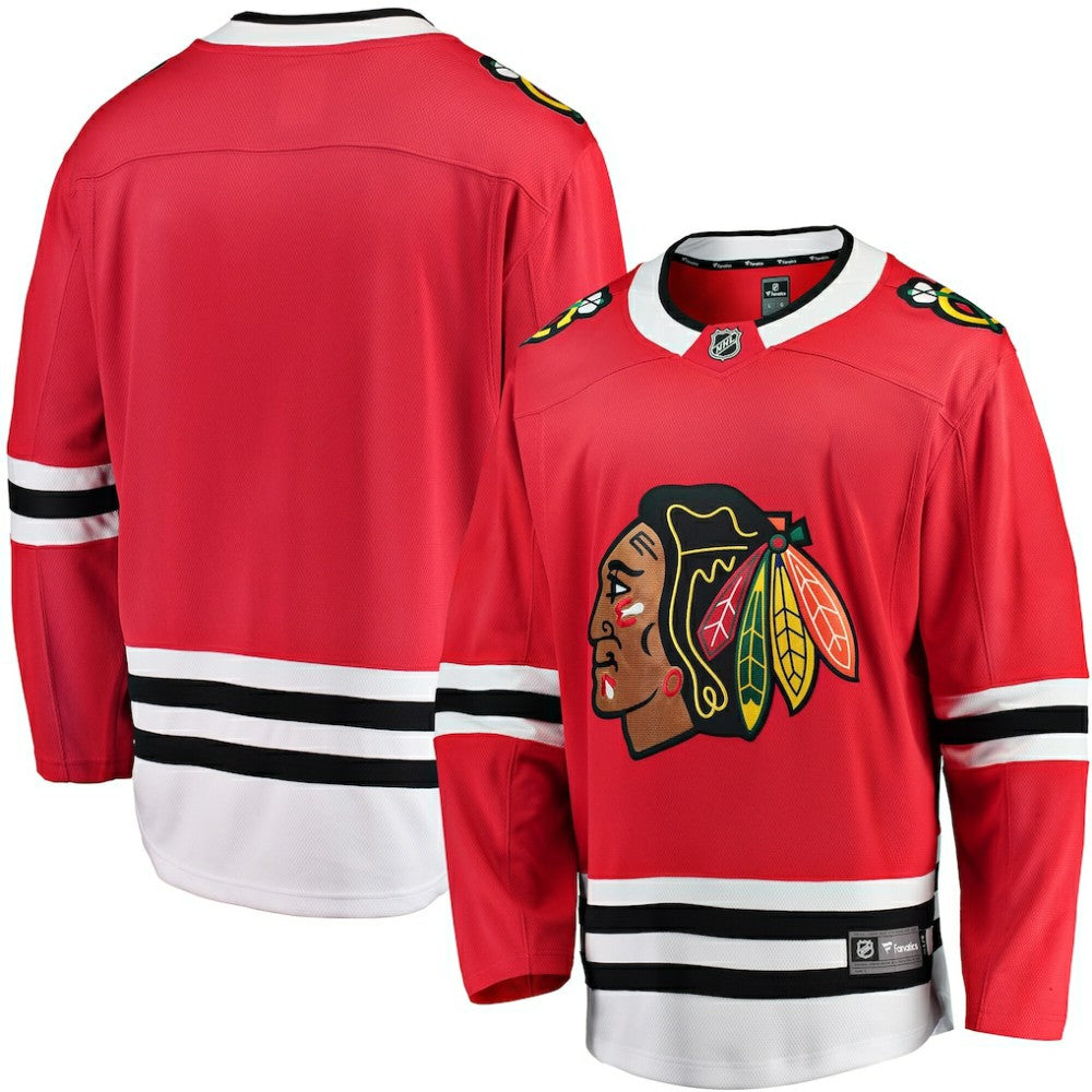 Chicago Blackhawks Fanatics Breakaway Home Jersey - Red - NHL 2793227