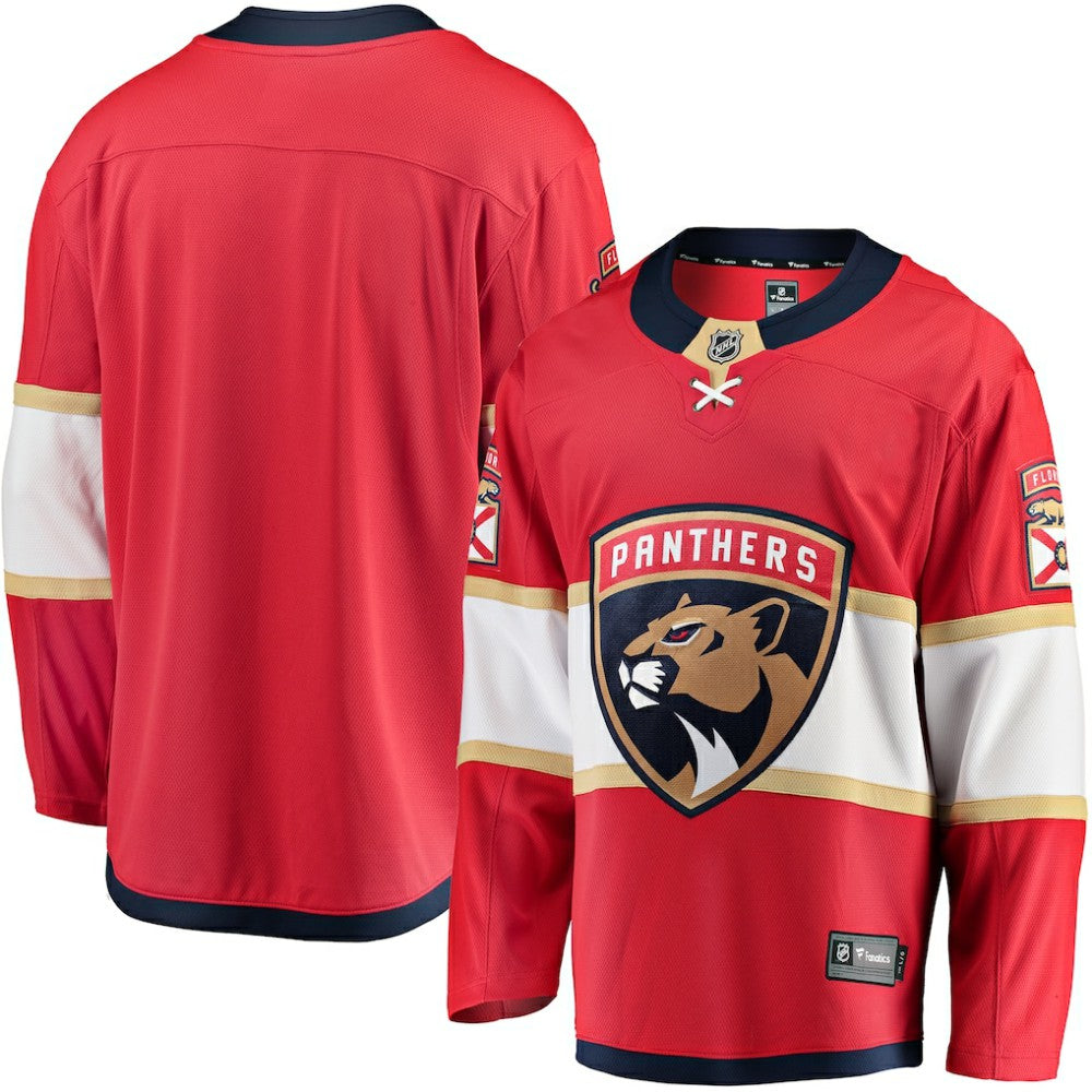 Florida Panthers Fanatics Breakaway Home Jersey - Red - NHL 2793233