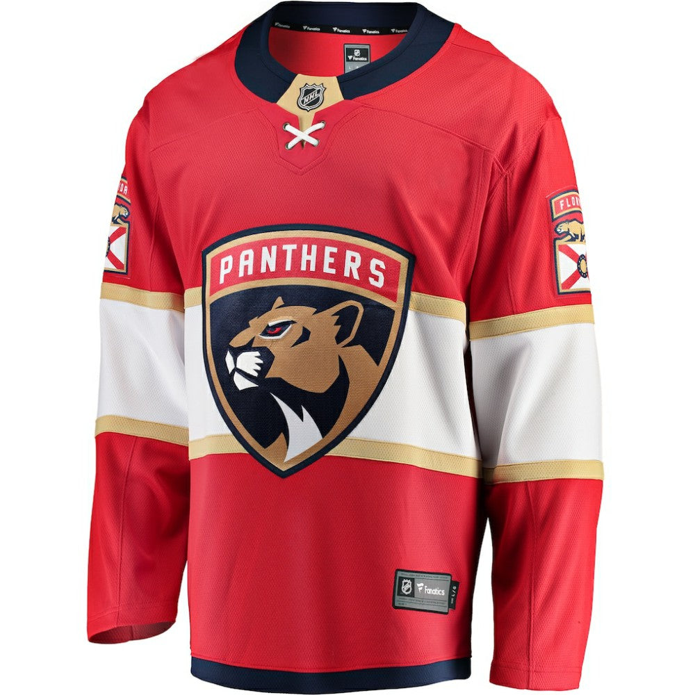 Florida Panthers Fanatics Breakaway Home Jersey - Red - NHL 2793233