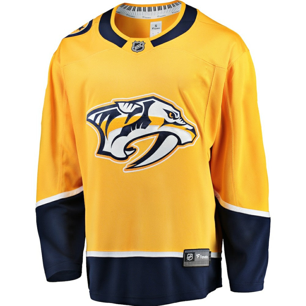 Nashville Predators Fanatics Breakaway Home Jersey - Gold - NHL 2793237