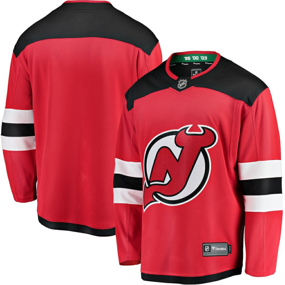 New Jersey Devils Fanatics Breakaway Home Jersey - Red - NHL 2793238