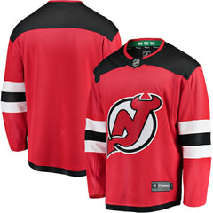New Jersey Devils Fanatics Breakaway Home Jersey - Red - NHL 2793238
