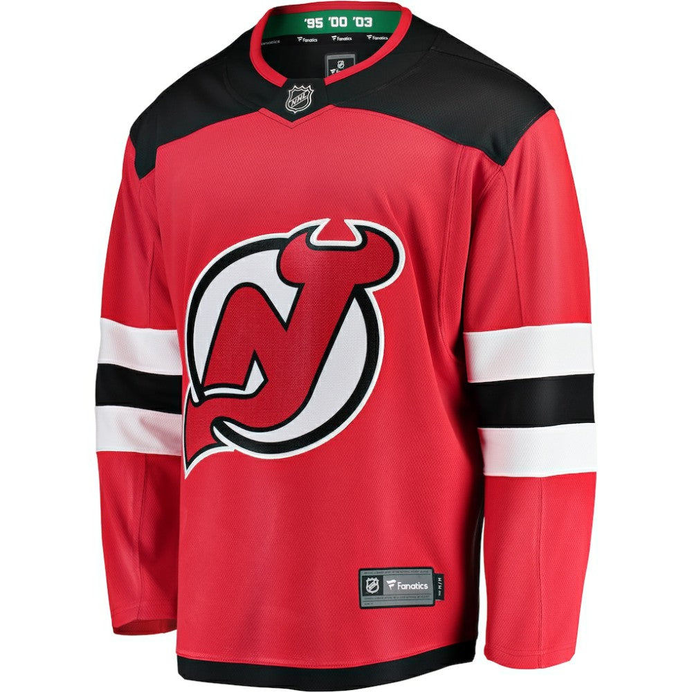 New Jersey Devils Fanatics Breakaway Home Jersey - Red - NHL 2793238