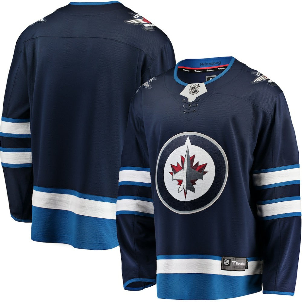 Winnipeg Jets Fanatics Breakaway Home Jersey - Blue - NHL 2793250