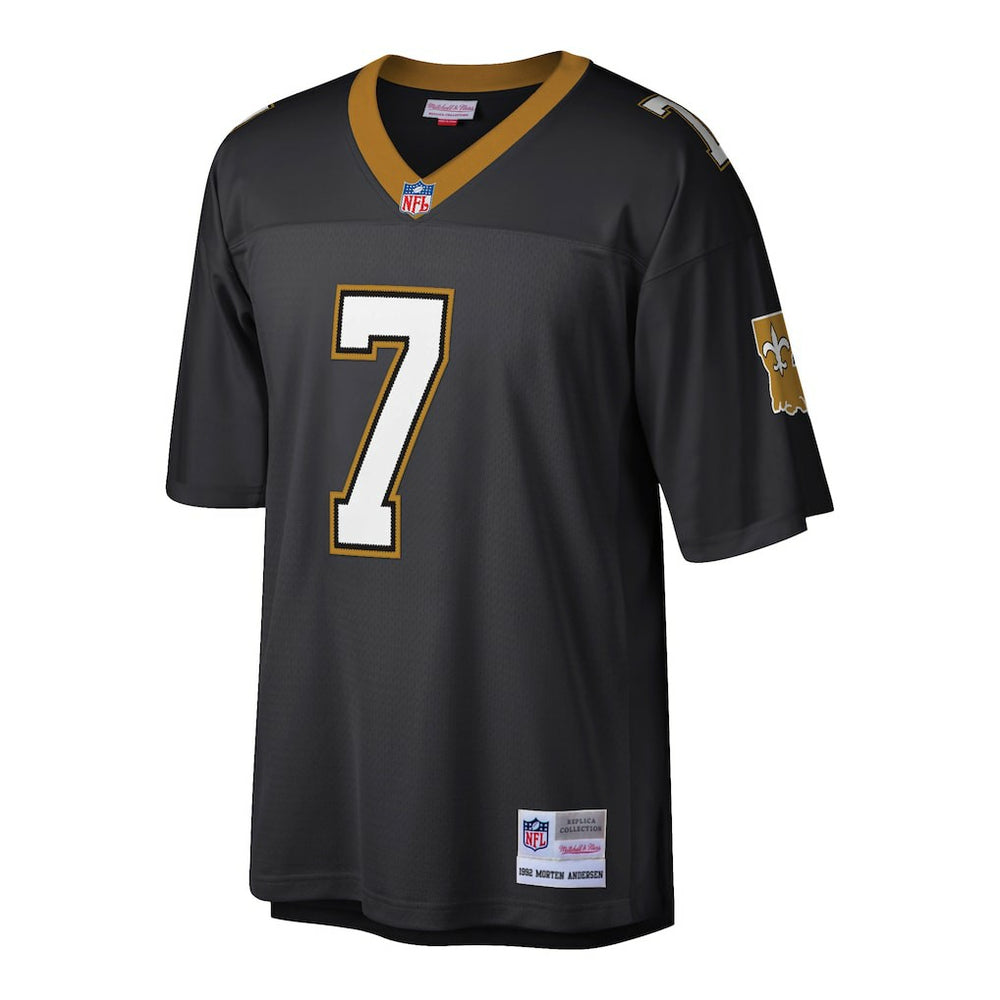 Mitchell & Ness Morten Andersen New Orleans Saints Retired Player Legacy Replica Jersey Black