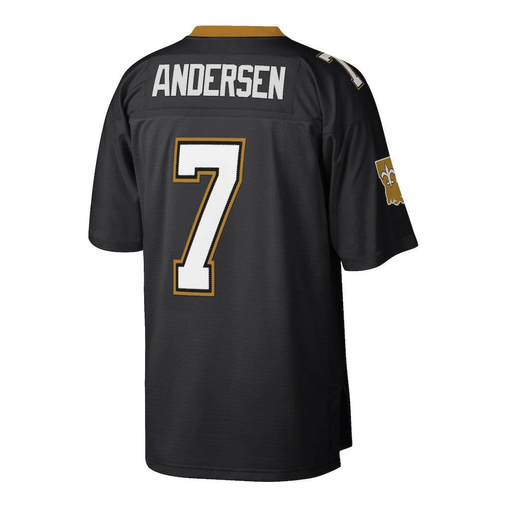 Mitchell & Ness Morten Andersen New Orleans Saints Retired Player Legacy Replica Jersey Black