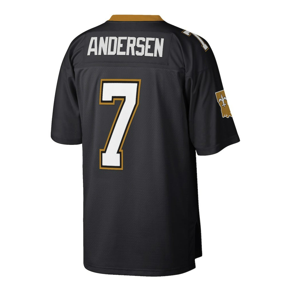 Mitchell & Ness Morten Andersen New Orleans Saints Retired Player Legacy Replica Jersey Black