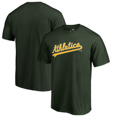 Athletics Team Wordmark T-Shirt - Green - MLB on Sale