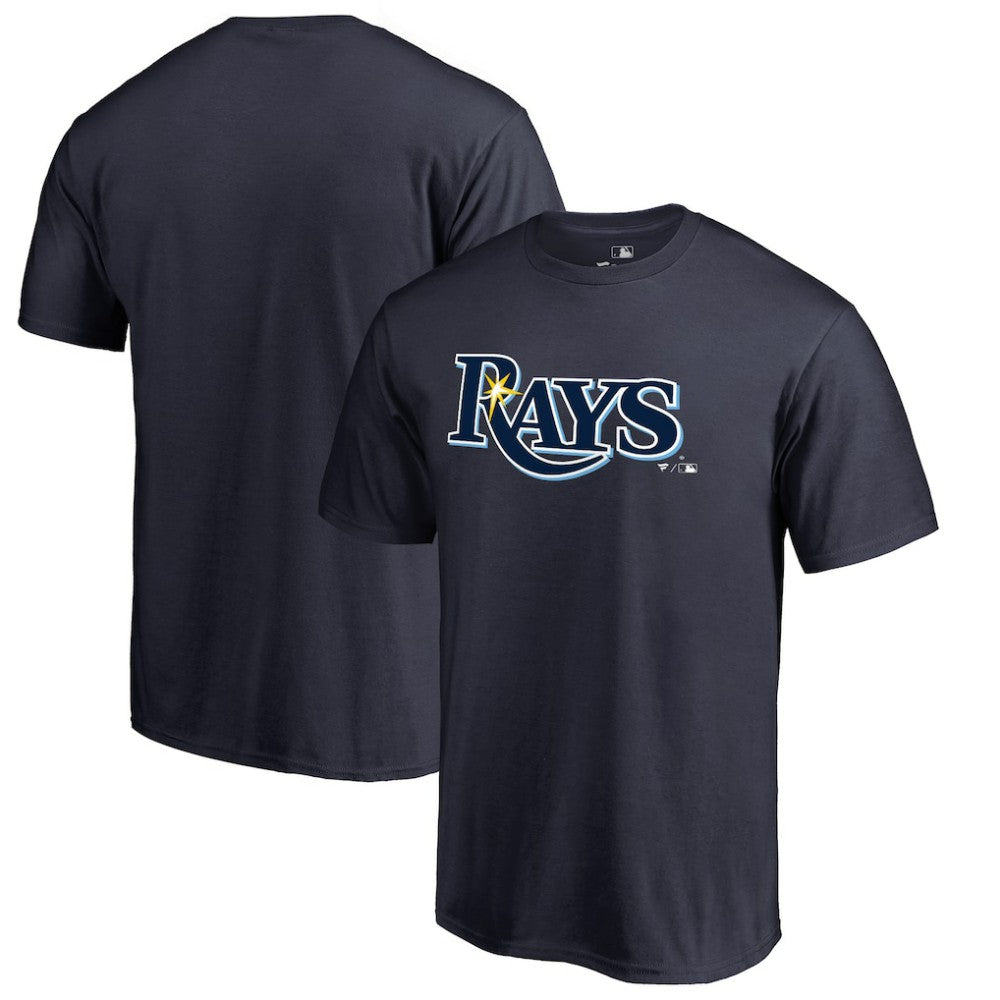 Tampa Bay Rays Team Wordmark T-Shirt - Navy - MLB on Sale
