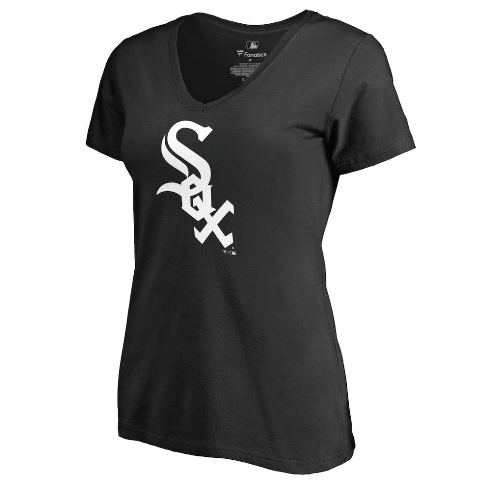 Chicago White Sox Women's Team Wordmark T-Shirt - Black - MLB Discount