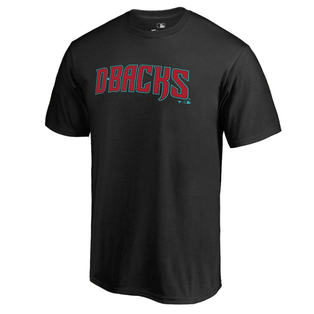 Arizona Diamondbacks Team Wordmark T-Shirt - Black - MLB Sale