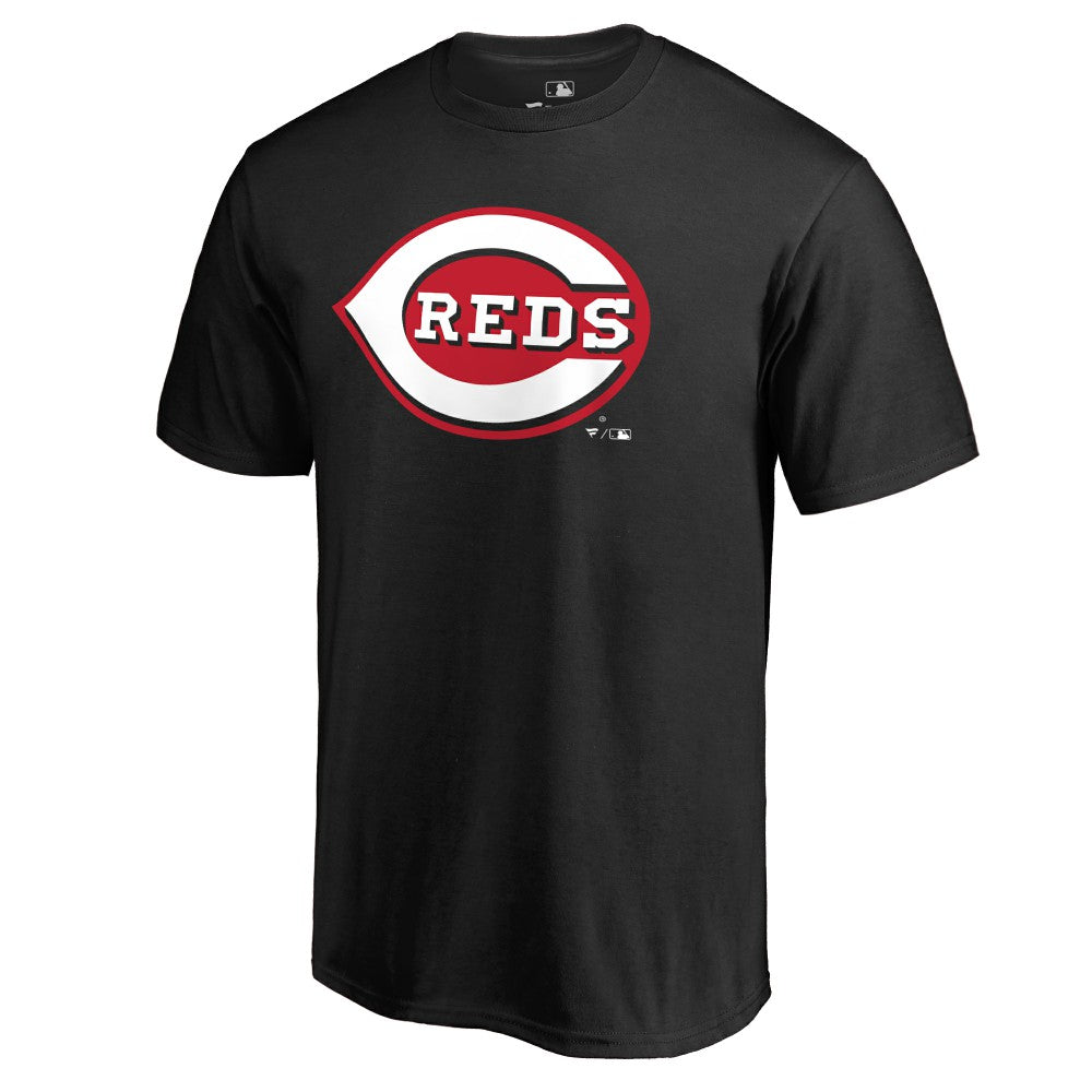 Cincinnati Reds Team Wordmark T-Shirt - Black - MLB Sale
