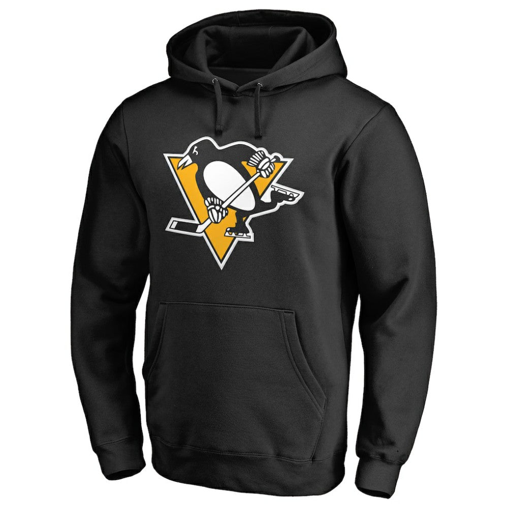 Kris Letang Pittsburgh Penguins Backer Pullover Hoodie - Black - NHL 2797344