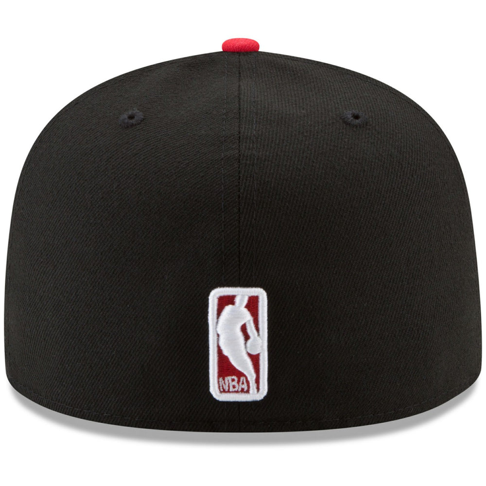 Portland Trail Blazers Team Color 2-Tone 59FIFTY Fitted Hat Black/Red | New Era for sale