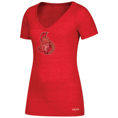 Derick Brassard Ottawa Senators CCM Women's Name & Number V-Neck T-Shirt - Red - NHL 2811714