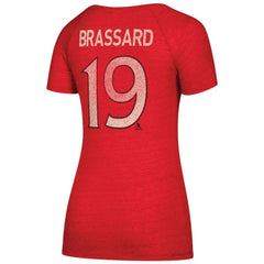 Derick Brassard Ottawa Senators CCM Women's Name & Number V-Neck T-Shirt - Red - NHL 2811714