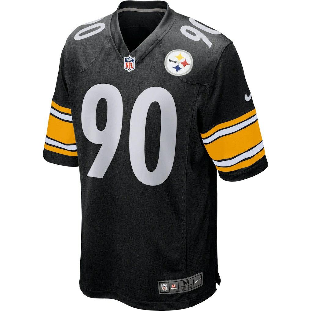 Nike T.J. Watt Pittsburgh Steelers Youth Game Jersey Black