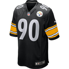 Nike T.J. Watt Pittsburgh Steelers Youth Game Jersey Black