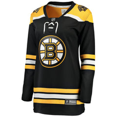 Boston Bruins Fanatics Women's Home Breakaway Jersey - Black - NHL 2819836