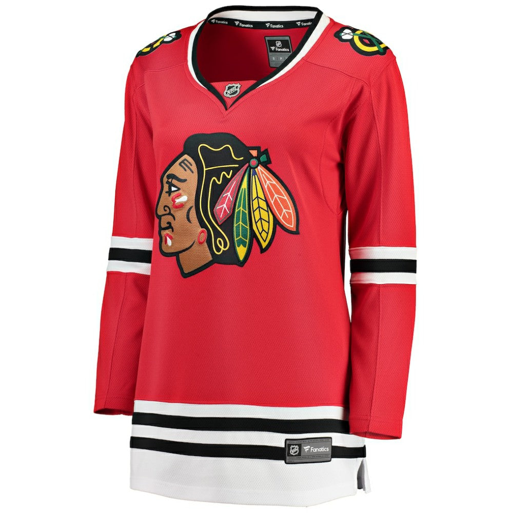 Chicago Blackhawks Fanatics Women's Home Breakaway Jersey - Red - NHL 2819839
