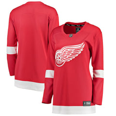 Detroit Red Wings Fanatics Women's Home Breakaway Jersey - Red - NHL 2819843