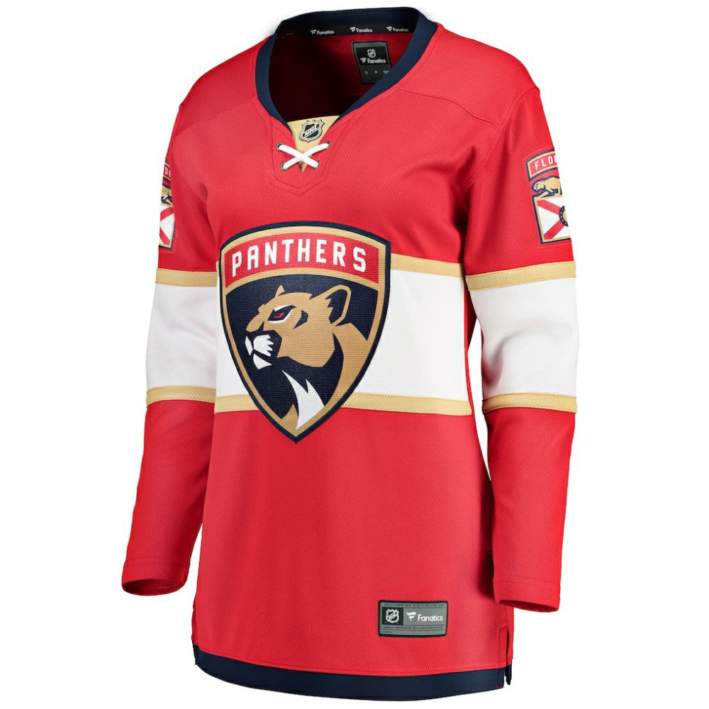 Florida Panthers Fanatics Women's Home Breakaway Jersey - Red - NHL 2819845