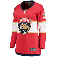 Florida Panthers Fanatics Women's Home Breakaway Jersey - Red - NHL 2819845