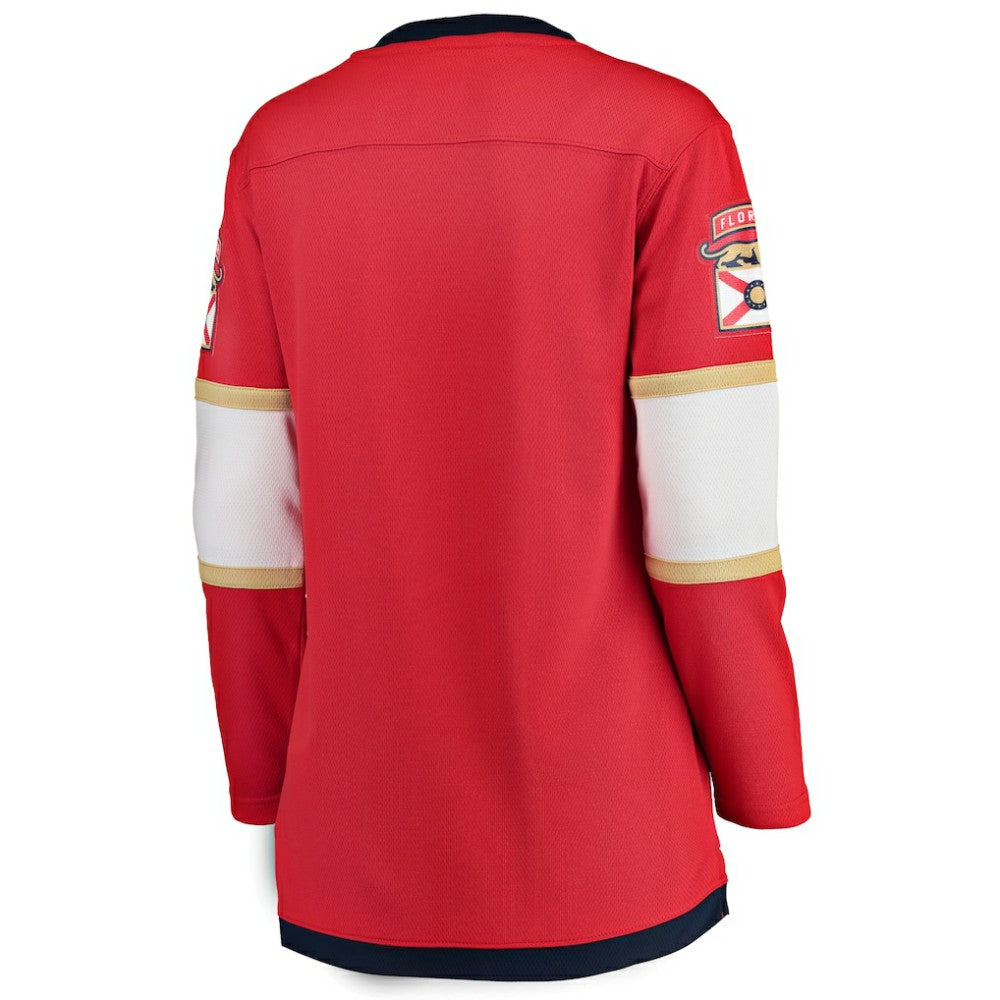 Florida Panthers Fanatics Women's Home Breakaway Jersey - Red - NHL 2819845