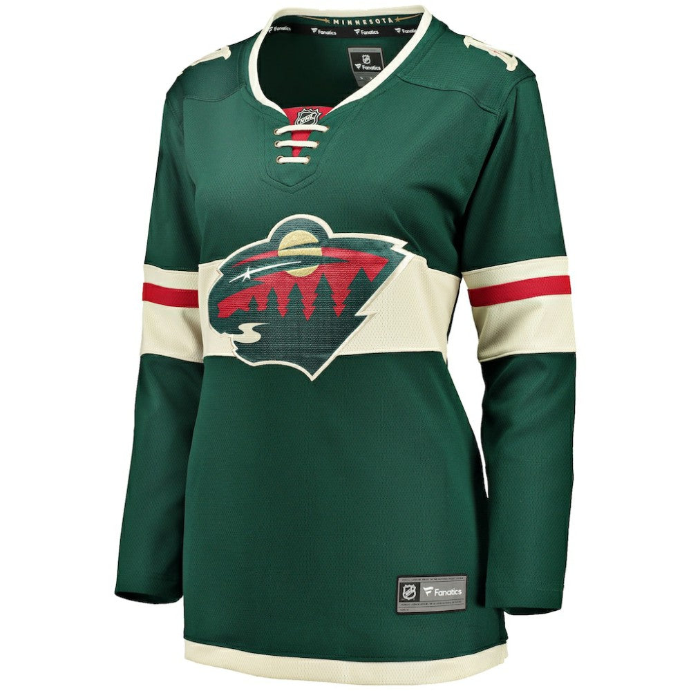Minnesota Wild Fanatics Women's Home Breakaway Jersey - Green - NHL 2819847