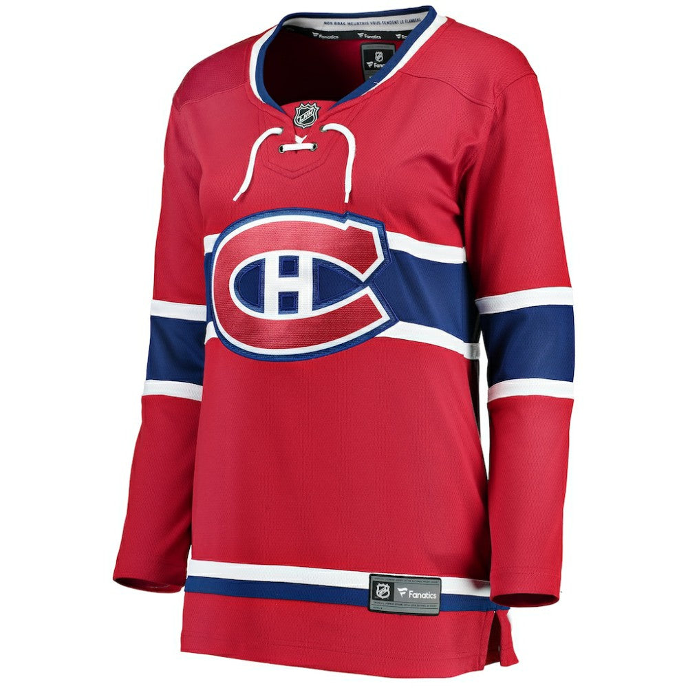 Montreal Canadiens Fanatics Women's Home Breakaway Jersey - Red - NHL 2819848