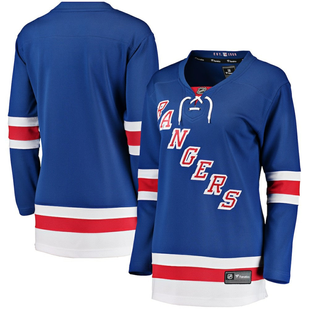 New York Rangers Fanatics Women's Home Breakaway Jersey - Blue - NHL 2819852