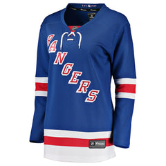 New York Rangers Fanatics Women's Home Breakaway Jersey - Blue - NHL 2819852