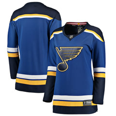 St. Louis Blues Fanatics Women's Home Breakaway Jersey - Blue - NHL 2819855