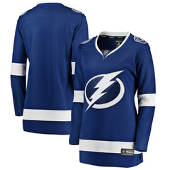 Tampa Bay Lightning Fanatics Women's Home Breakaway Jersey - Blue - NHL 2819856