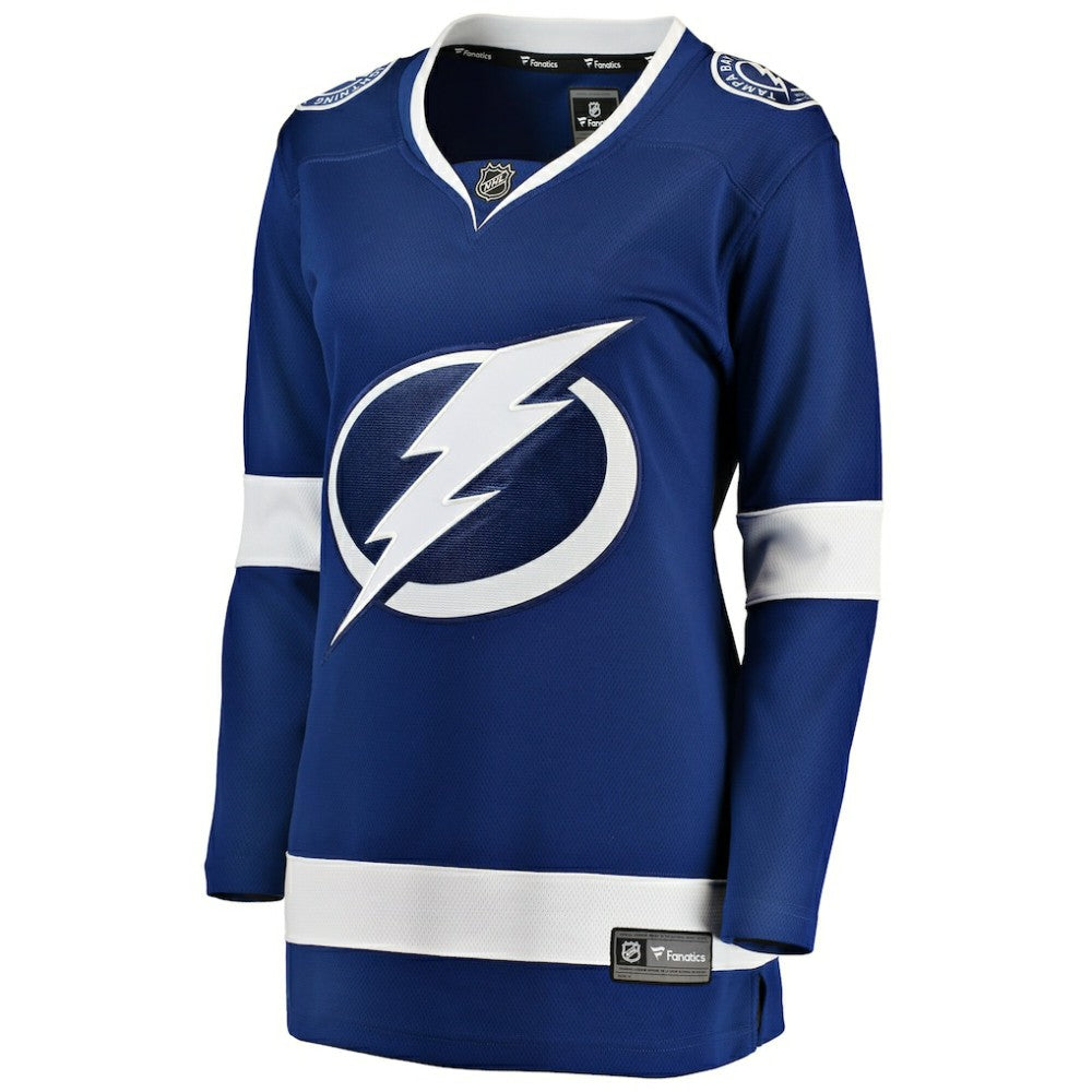 Tampa Bay Lightning Fanatics Women's Home Breakaway Jersey - Blue - NHL 2819856