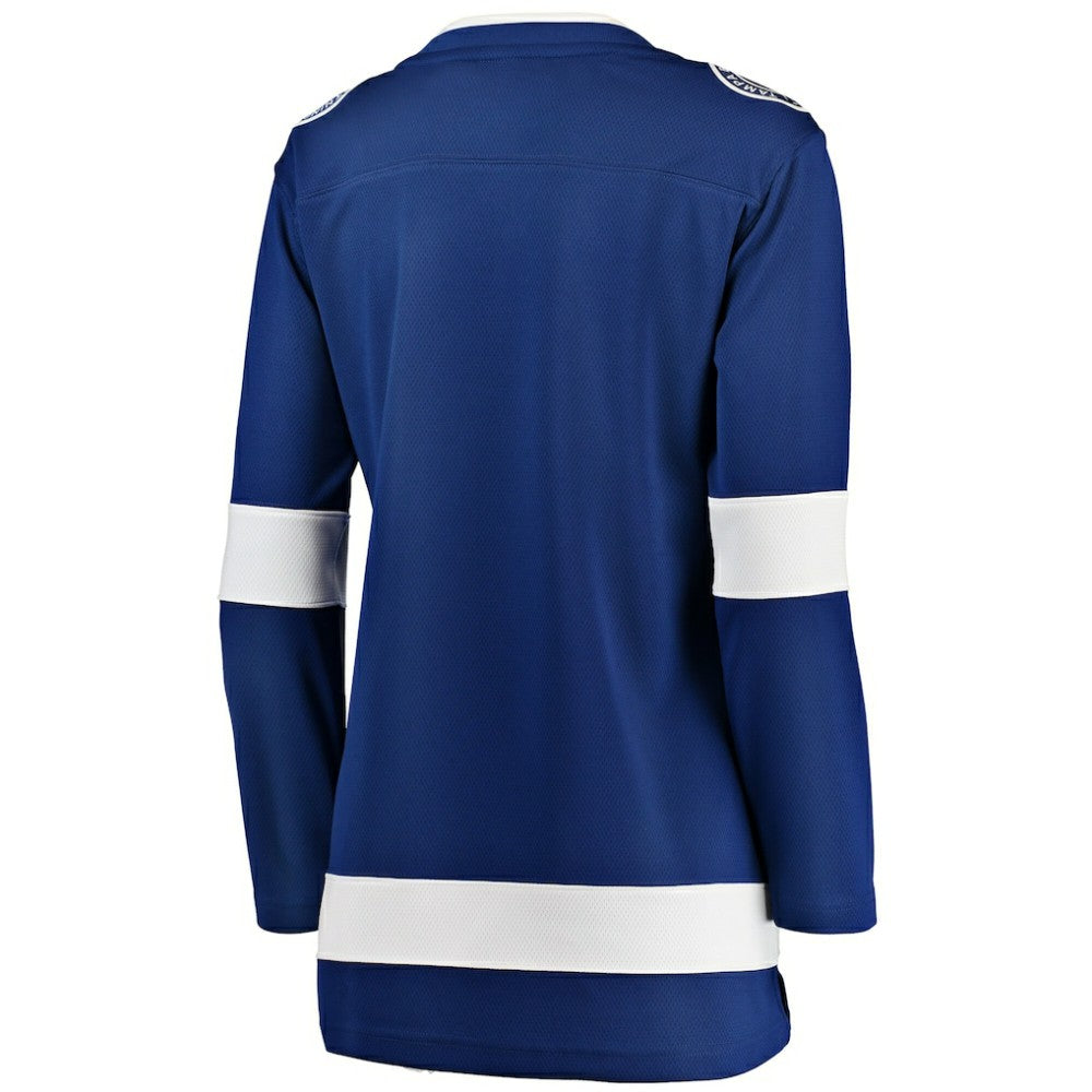 Tampa Bay Lightning Fanatics Women's Home Breakaway Jersey - Blue - NHL 2819856