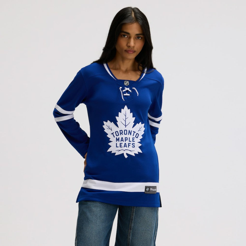 Toronto Maple Leafs Fanatics Women's Home Breakaway Jersey - Blue - NHL 2819857
