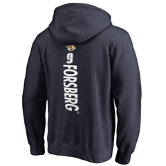 Filip Forsberg Nashville Predators Backer Pullover Hoodie - Navy - NHL 2821022