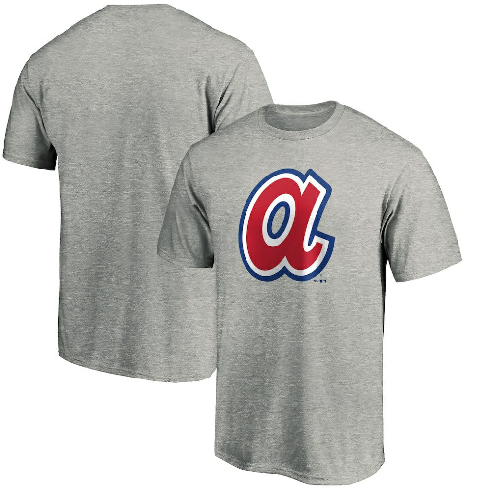 Atlanta Braves Forbes T-Shirt - Ash - MLB Discount