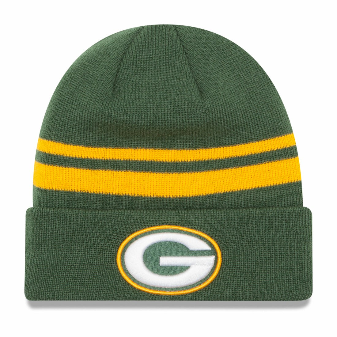 Green Bay Packers New Era Team Logo Cuffed Knit Hat Green