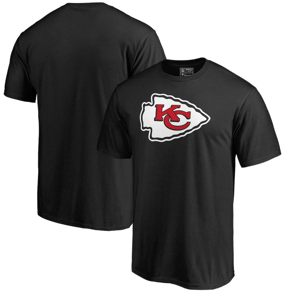 Kansas City Chiefs Primary Logo II T-Shirt Black