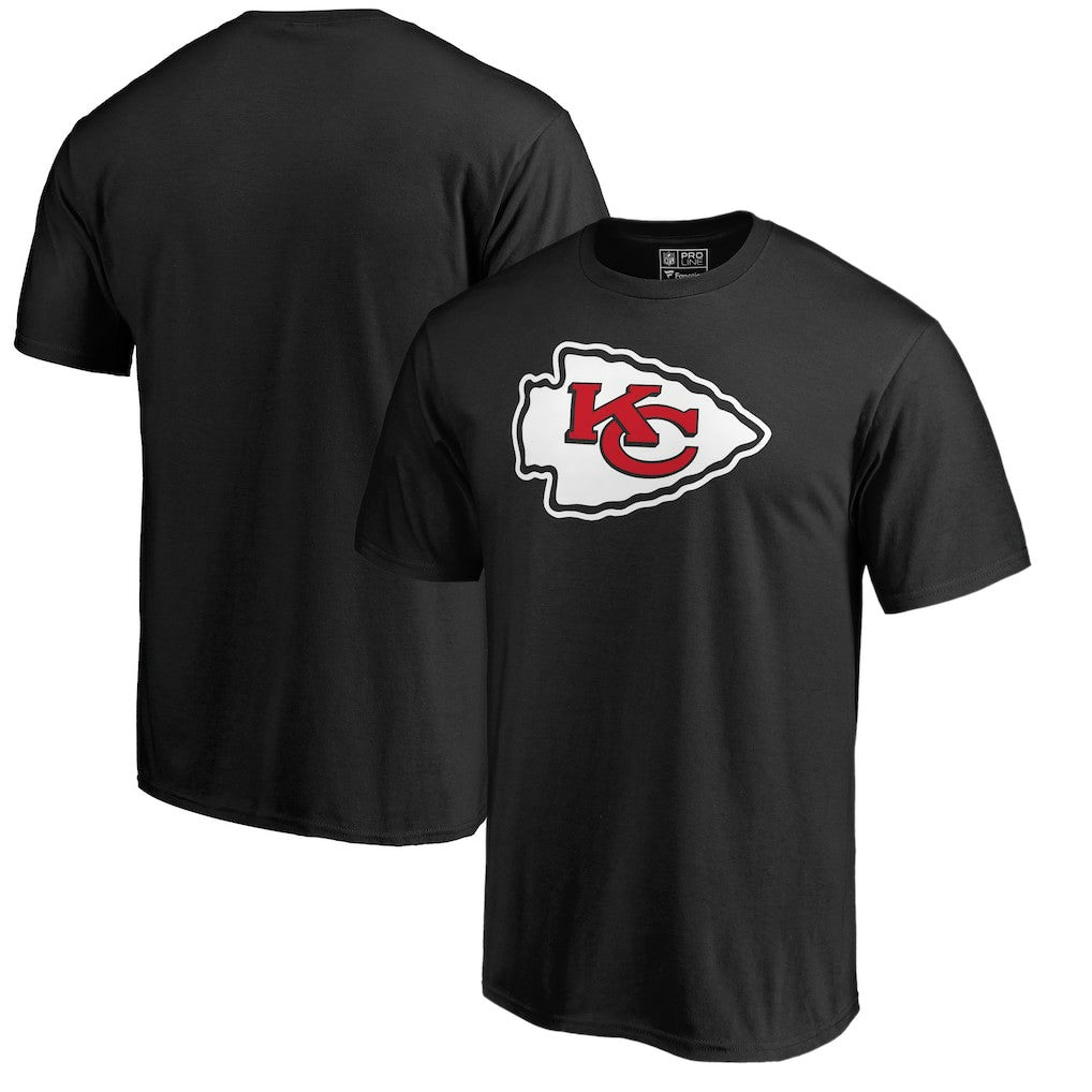 Kansas City Chiefs Primary Logo II T-Shirt Black