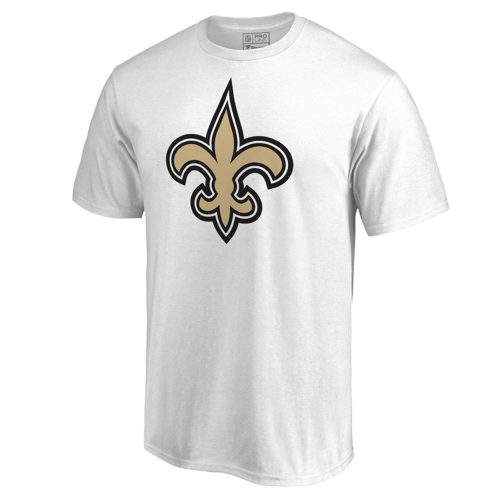 New Orleans Saints Primary Logo T-Shirt White