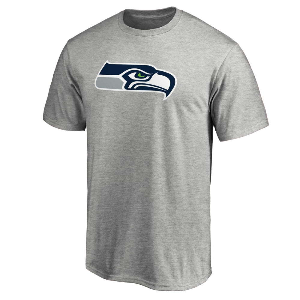 Seattle Seahawks Primary Logo T-Shirt Heathered Gray