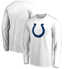 Indianapolis Colts Primary Logo Long-Sleeve T-Shirt White