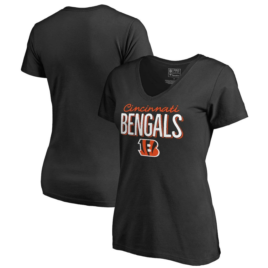 Cincinnati Bengals Women's Nostalgia T-Shirt Black
