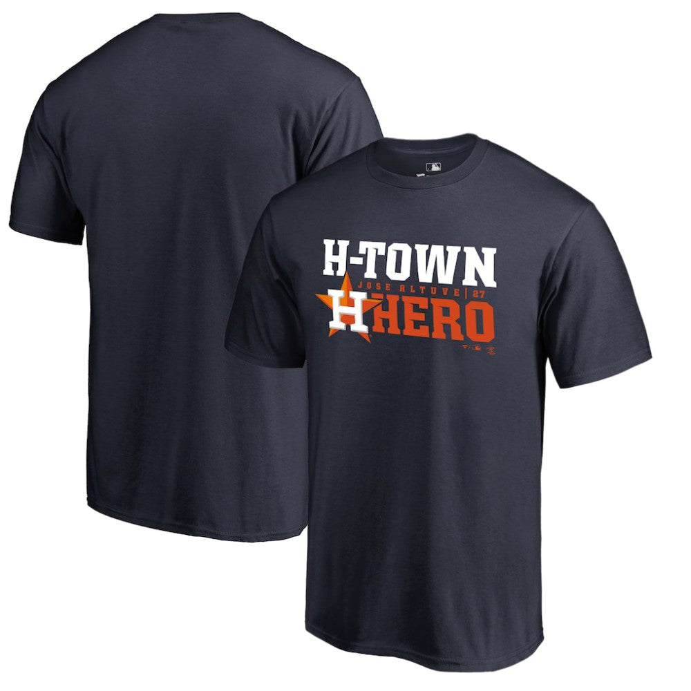 Jose Altuve Houston Astros Player Hometown Collection T-Shirt - Navy - MLB on Sale