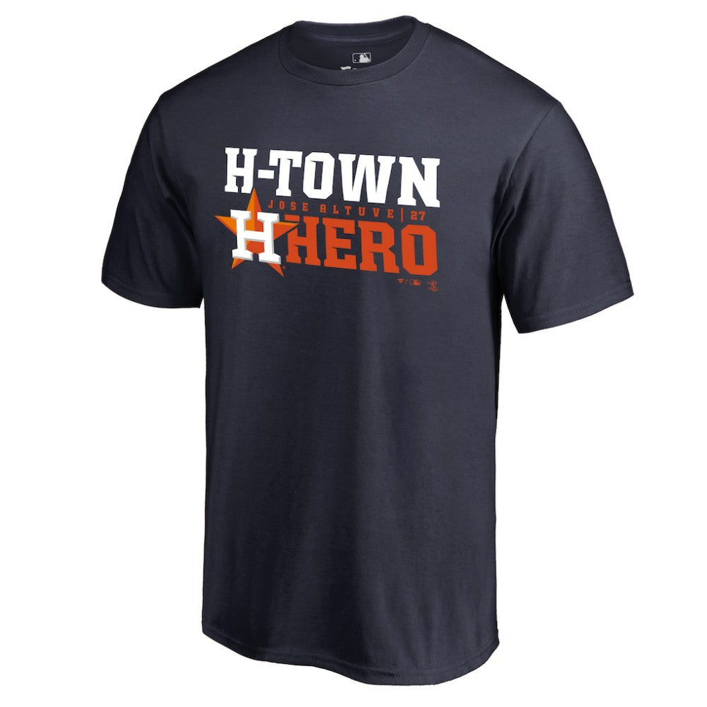 Jose Altuve Houston Astros Player Hometown Collection T-Shirt - Navy - MLB on Sale