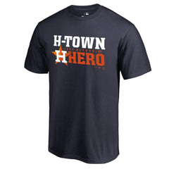 Jose Altuve Houston Astros Player Hometown Collection T-Shirt - Navy - MLB on Sale