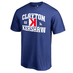 Clayton Kershaw Los Angeles Dodgers Player Hometown Collection CK Strike T-Shirt - Royal - MLB Lifestyle